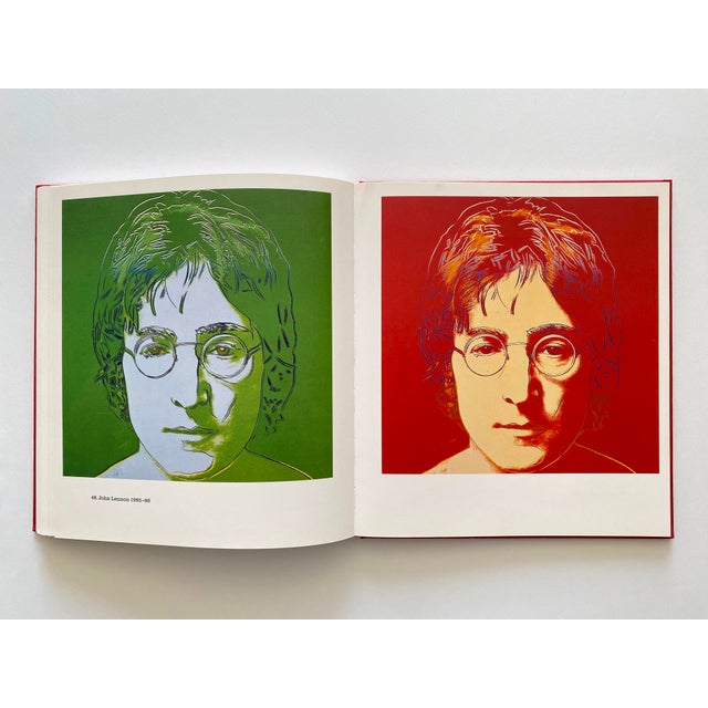 Andy Warhol " Portraits of the Seventies and Eighties " Vintage 1994 Lithograph Print Hardcover Pop Art Book For Sale - Image 17 of 18
