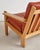 Brutalist Lounge Chair in Oak and Leather by Tage Poulsen, Denmark, 1970s For Sale - Image 11 of 16