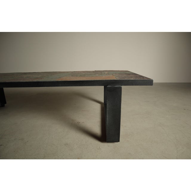 Vintage Coffee Table by Pia Manu, Belgium, 1980s For Sale - Image 10 of 17