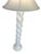 1980s Mid-Century Modern Hollywood Regency Spiral Floor Lamp in Michael Taylor Style For Sale - Image 5 of 12