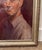 1940s Self Portrait of Lionel Heckman Painting For Sale - Image 5 of 6