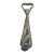 Vintage Silver Plate Tie Shaped Bottle Opener For Sale