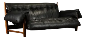 'Mole' Brazilian Rosewood Sofa by Sergio Rodrigues for Oca Brazil, 1960s, Signed