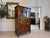 Antique Walnut Biedermeier Display Cabinet For Sale - Image 4 of 16