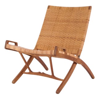 JH 512 The Fireplace Chair in Oak from Hans J. Wegner, 1950s For Sale