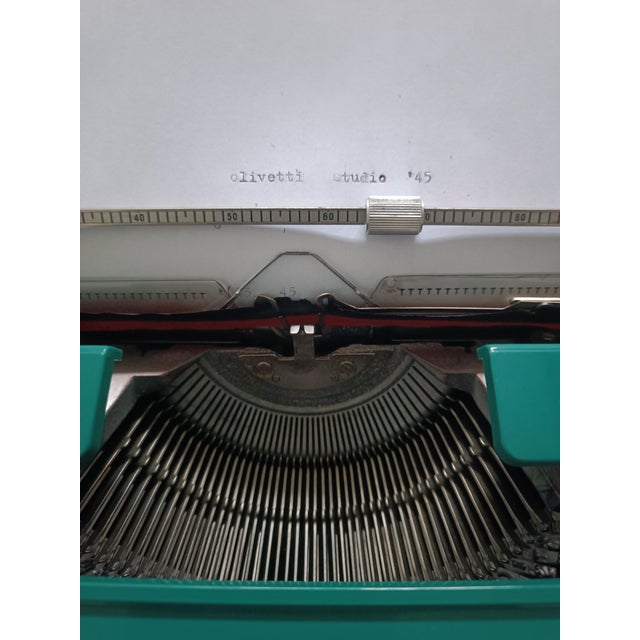 Studio 45 Typewriter by Ettore Sottsass for Olivetti, 1967 For Sale - Image 11 of 18