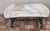 Coffee Table in Italian Marble and Wrought Iron, 1980s For Sale - Image 4 of 7