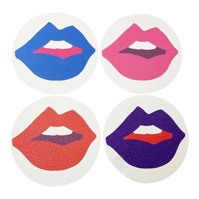 Kiss Me III by Angela Blehm Placemats - Set of 4 For Sale