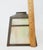 Vintage 4-Panel Slag Glass Brass Lampshade - Mission - Arts & Crafts - 5" Tall For Sale - Image 9 of 11