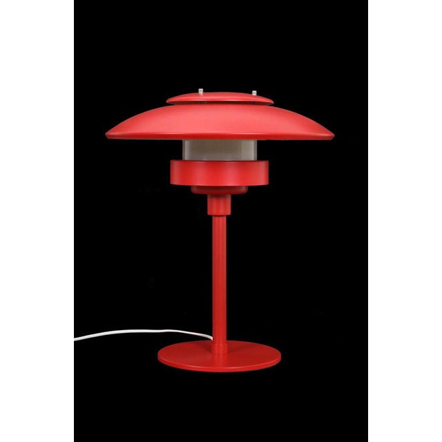 Vintage Danish Table Lamp from Lyskær Belysning, 1970s For Sale - Image 16 of 17