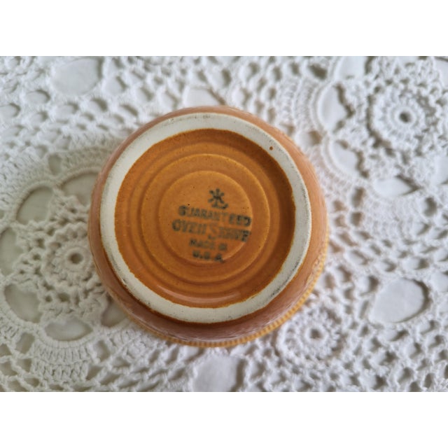 Small Mid 19th Century 'Made in Usa' Pottery Bowl For Sale - Image 4 of 4