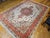Ivory Vintage Tabriz Rug, Hand-Knotted Wool & Silk, Floral Pattern, Ivory & Pink, 8x12 For Sale - Image 8 of 18
