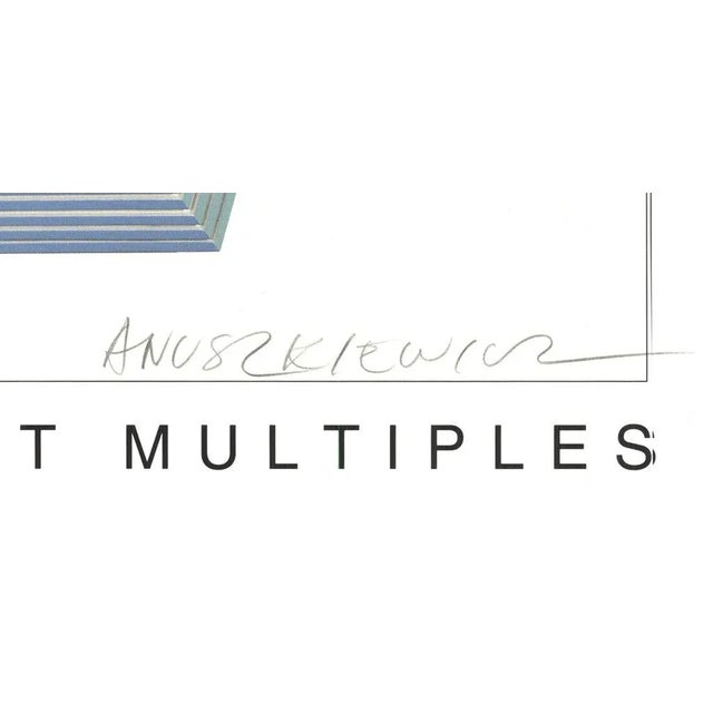 Artist: Richard Anuszkiewicz Title: Marriage of Warm and Cool Year: 1992 Signed: Yes Medium: Offset Lithograph Paper Size:...