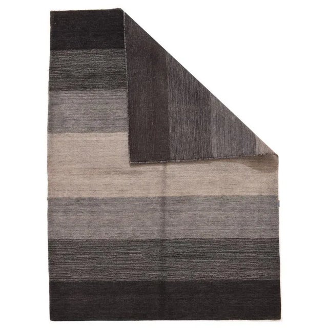 Up for sale is a Fine Persian Semi-Antique Tribal Gabbeh, Size 5'7" x 7'7", Circa 1950's