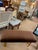 Mid Century Modern Polished Brass Bench With Chocolate Brown Velvet Seat For Sale - Image 9 of 9