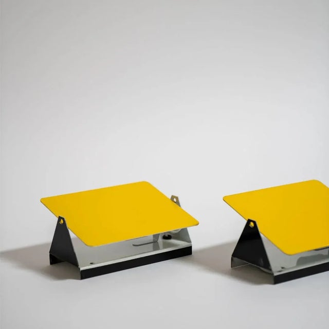 Mid-Century Modern Cp1 Wall Light by Charlotte Perriand, France 1968 | Yellow For Sale - Image 3 of 6