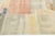 Sand Modernist Cubist Style Handcrafted Wool Area Rug Soft Terracotta, Ochre & Indigo For Sale - Image 8 of 12