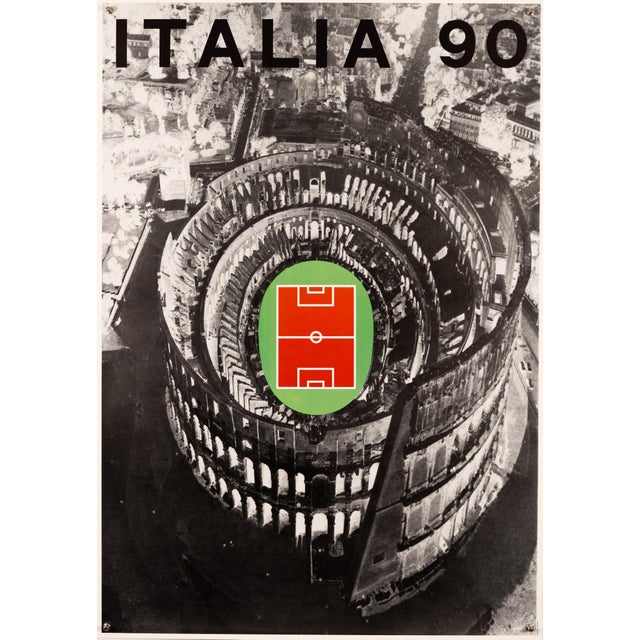 Italian Original Poster by Alberto Burri, 1990 For Sale - Image 9 of 9