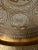 1930s 20th Century Asian Handcrafted Brass Tray Table With Folding Base For Sale - Image 5 of 10