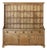 Antique English Pine Welsh Dresser With Open Plate Rack | C. 1880–1900 For Sale