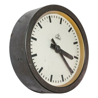 Small Station Clock from Siemens, 1930s For Sale