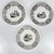 Antique U&C Plates from Sarreguemines, 1850, Set of 3 For Sale - Image 15 of 15