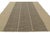 Contemporary Rug & Kilim’s Contemporary Kilim in Beige and Gray Textural Stripes For Sale - Image 3 of 7
