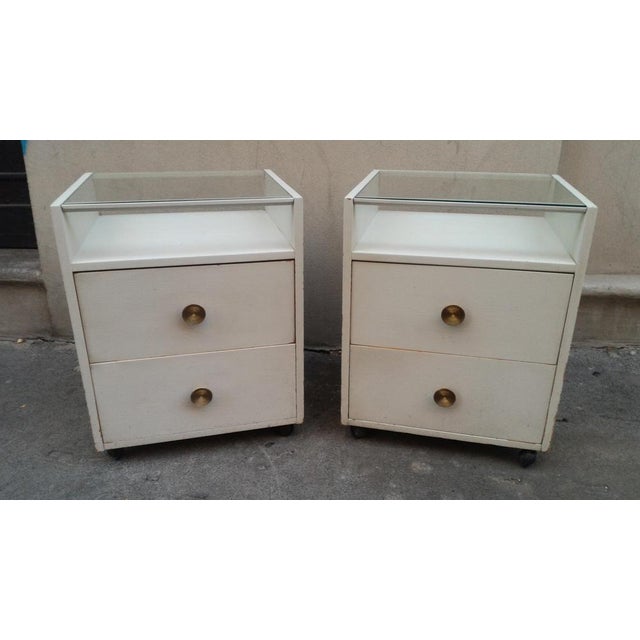 1960s Bedside Tables by Carlo De Carli for Sormani, 1960s, Set of 2 For Sale - Image 5 of 14