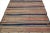Islamic Peach Vintage Kilim Handmade Flatweave Striped Wool Runner For Sale - Image 3 of 10
