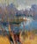 Before the Leaves Return by Godfrey Afebuame, Oil on Canvas (2026) Impasto For Sale