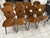 Vintage Bistro Dining Chairs from Baumann, 1970s, Set of 8 For Sale - Image 9 of 18