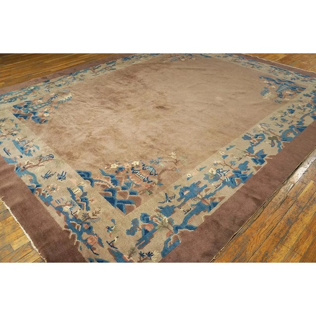 Chinese Early 20th Century Chinese Peking Carpet For Sale - Image 3 of 7