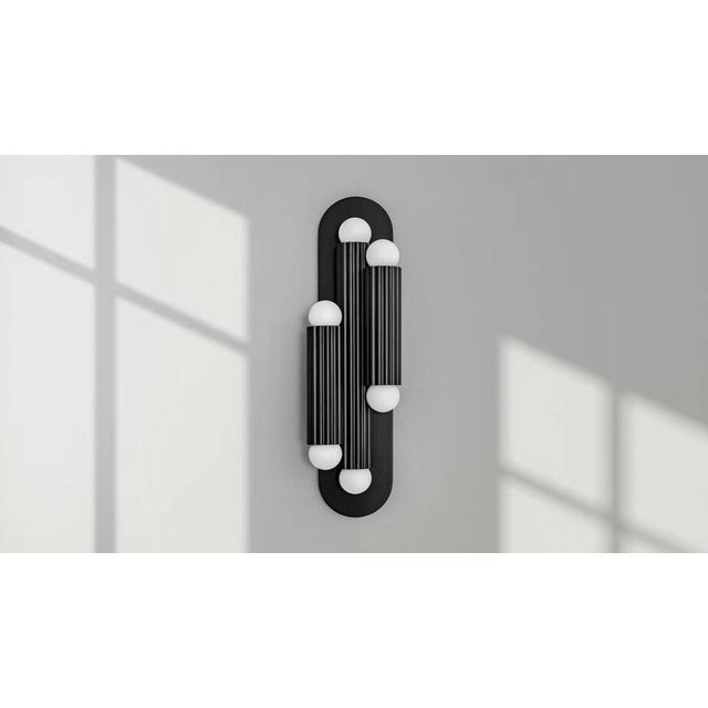 Vesta Triple II Wall Sconce by Schwung For Sale - Image 9 of 18