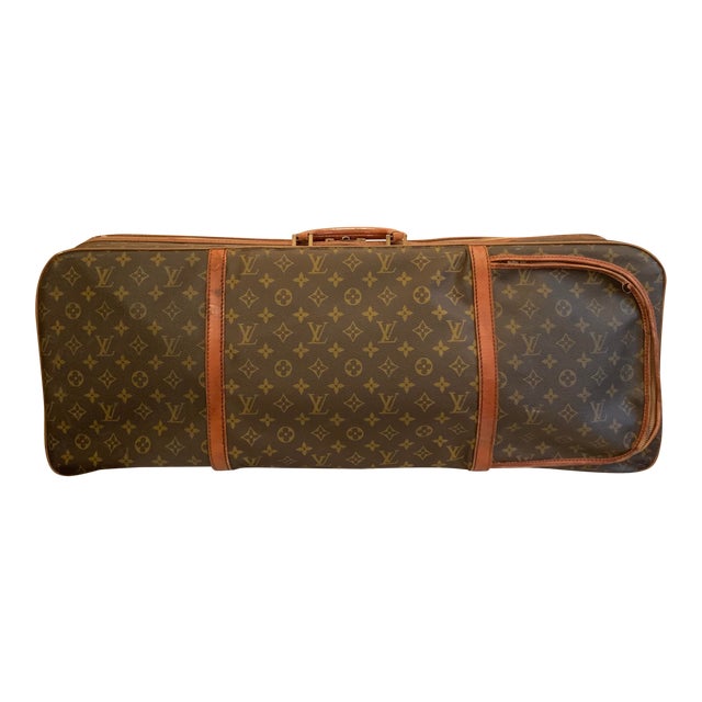 Authentic Vintage 1960's Extremely Rare Louis Vuitton Monogram Travel Bag