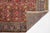 1930s Handmade Persian Tabriz Wool Rug in Red Featuring an Allover Design For Sale - Image 4 of 10