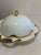 Art Nouveau Early 20th Century Haviland & Co. Limoges Gold Gilt Domed Butter Dish For Sale - Image 3 of 11