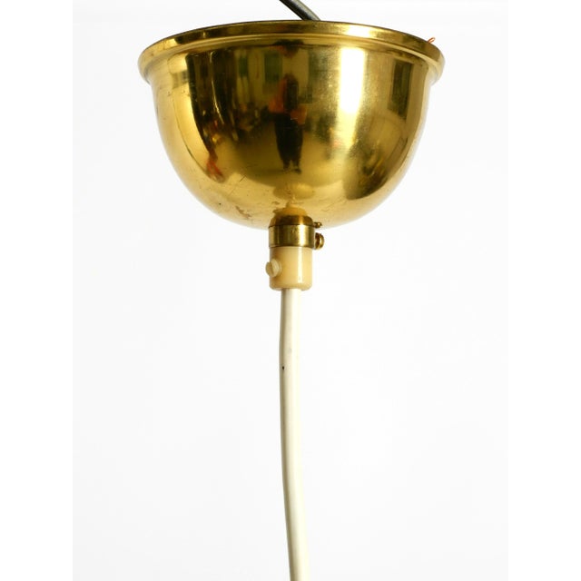 Round Cocoon Pendant Lamp, 1960s For Sale - Image 10 of 15