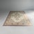 Italian modern short-pile rug with geometric pattern, 1980s Short-pile rectangular rug featuring a tribal-inspired...
