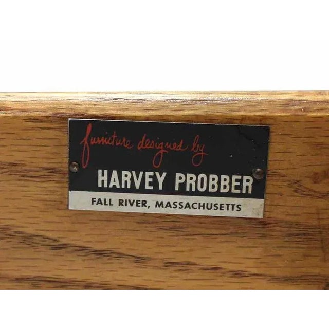 Pair of very nice Mid-Century Modern marble tops end tables or nightstands with marble tops.