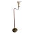 Russel Wright, Nyc Bamboo and Spun Brass Floor Lamp, Mid-20th Century For Sale