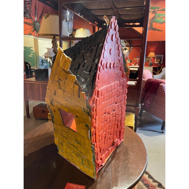 Sculpture Materials Contemporary Outsider Art Mixed-Media Sculpture of Affordable Housing For Sale - Image 7 of 10