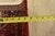 Red Abadeh Runner 2’4” X 4’10” Red Wool Vintage Tribal Hand-Knotted Rug For Sale - Image 8 of 9