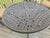 Black cast aluminum dining set purchased in the early 2000s from Plow and Hearth. Set is in very good condition showing...