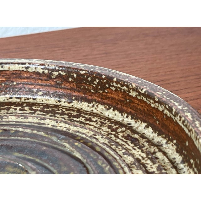 Mid-Century Modern Danish Studio Pottery Bowls by Tue Poulsen for Tue Keramik, 1960s, Set of 2 For Sale - Image 18 of 18