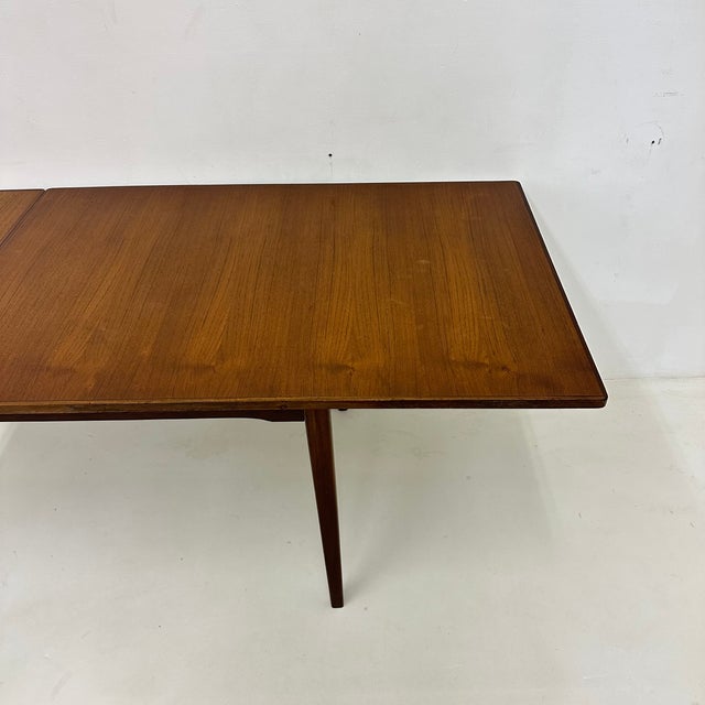 Top Form Extendable Dining Table Teak Wood, 1960s For Sale - Image 15 of 18