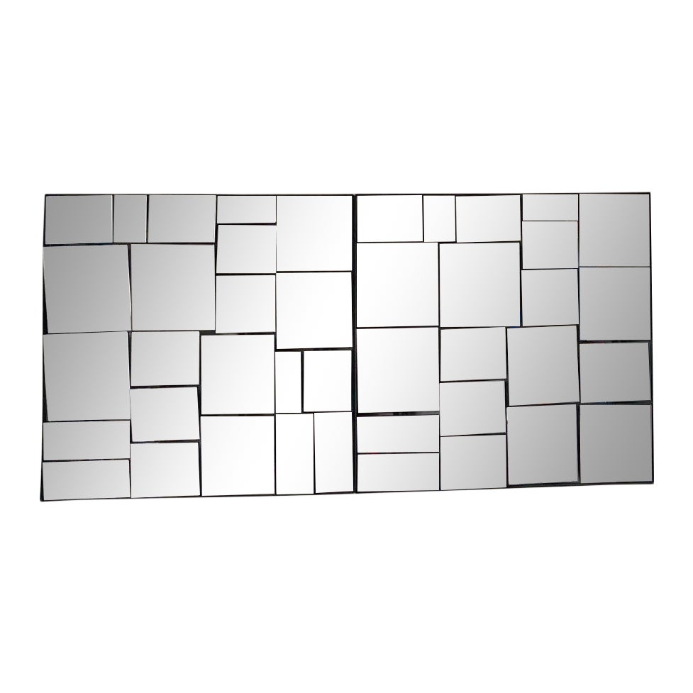 CB2 Deco Square Mosaic Mirrors a Pair Chairish