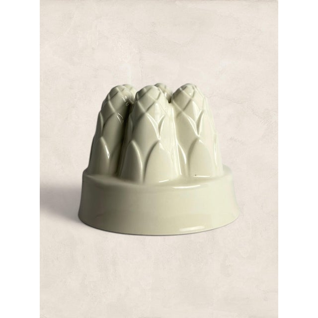Ceramic Antique English Ironstone Jelly Mold For Sale - Image 7 of 10