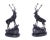 Large Bronze Stag Statuettes after Moigniez, 20th Century, Set of 2 For Sale - Image 17 of 18
