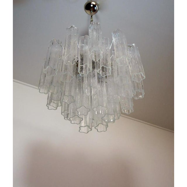Chandelier Tronchi by Toni Zuccheri for Venini, Murano, 1990s For Sale - Image 16 of 18