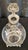 Metal Vintage French Style Étain Pewter & Glass Claret Jug Pitcher With Hinged Lid For Sale - Image 7 of 18